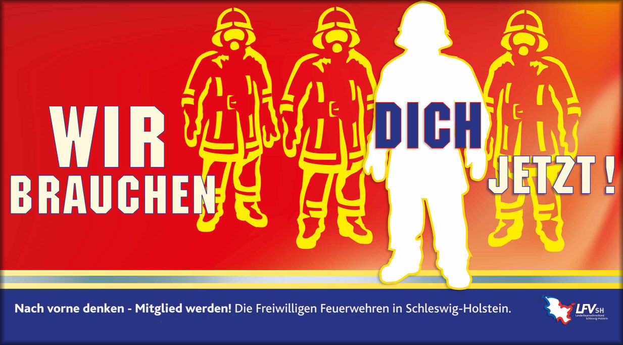 Feuerwehr-Plakat